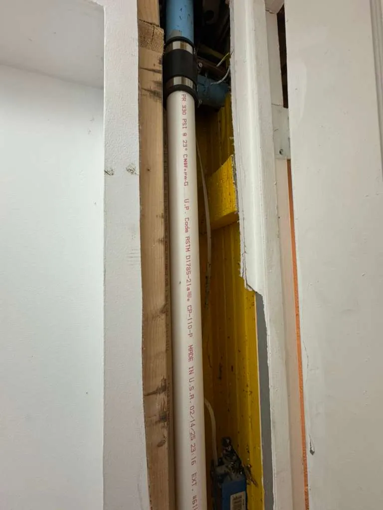 HVAC and plumbing project 9